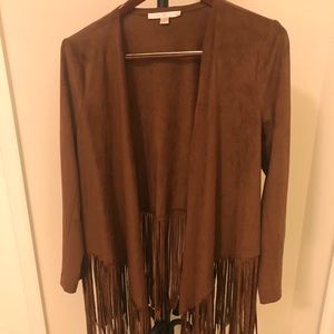 Boston Proper Suede Jacket.